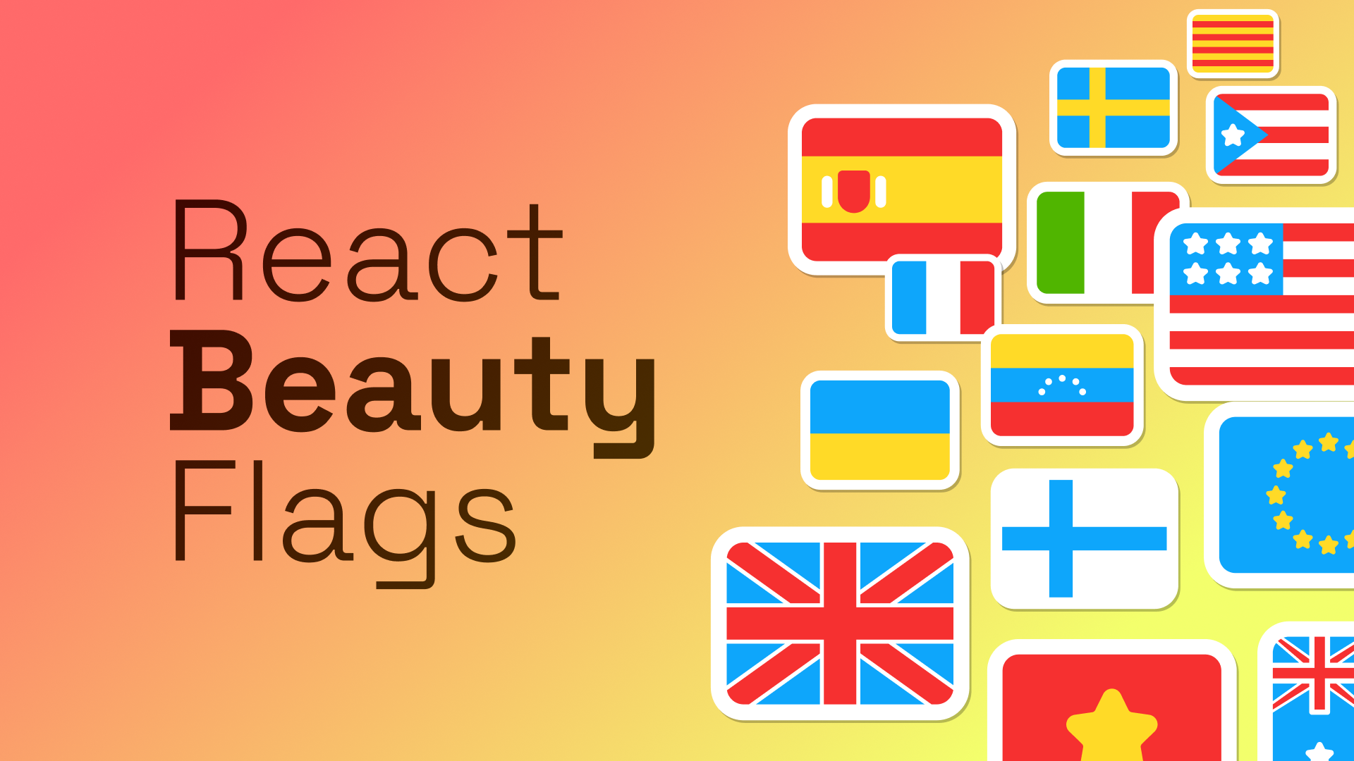 React Beauty Flags